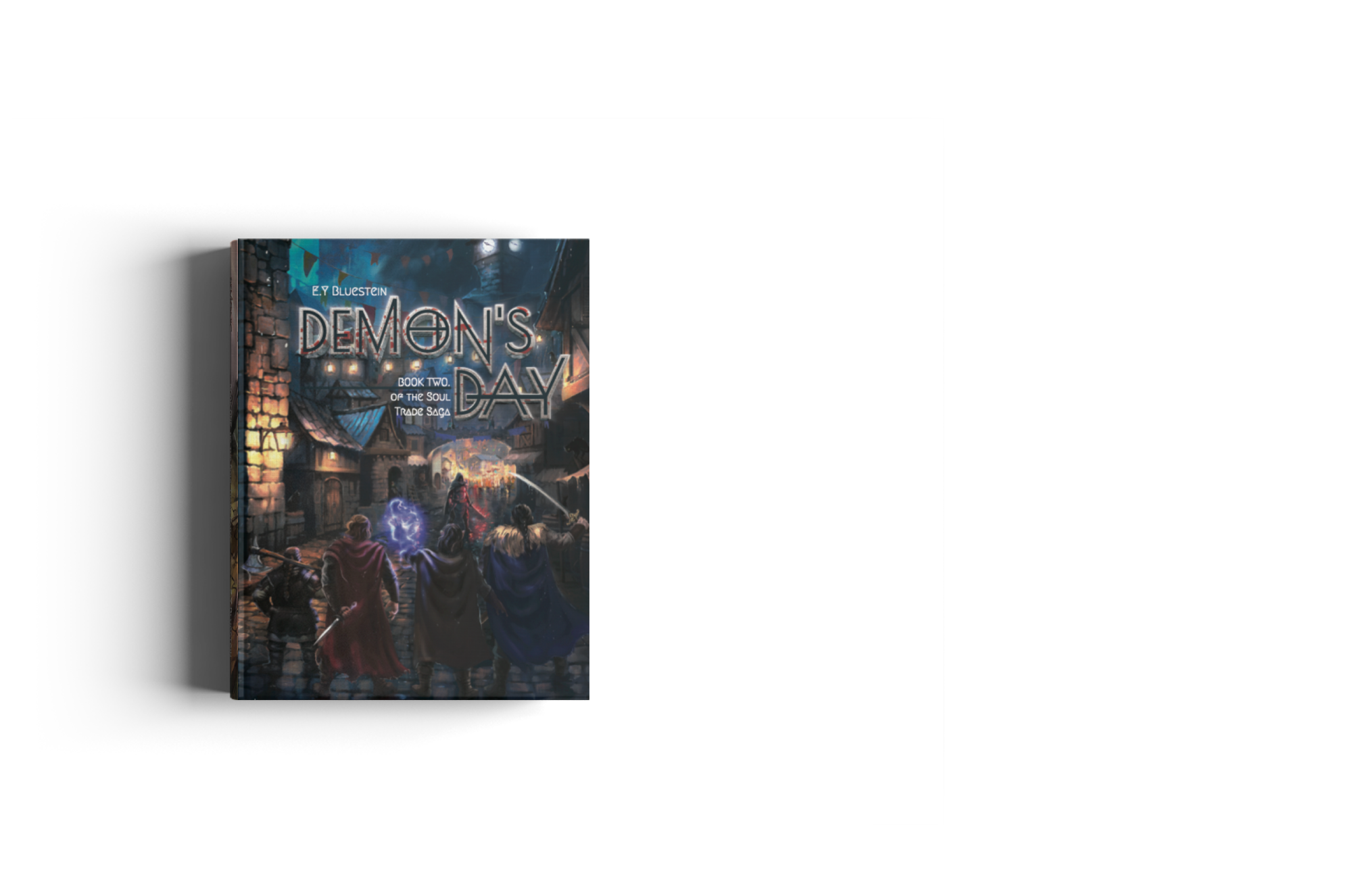 Demon's Day 3D book render